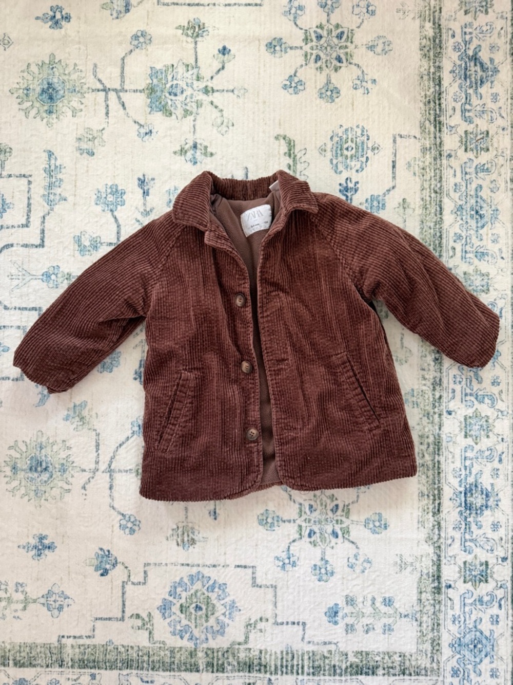 Zara Kids Brown Corduroy Jacket